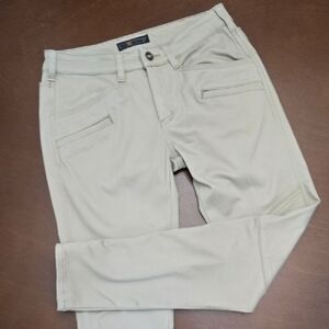 5.11 TACTICAL Light Tan Pants Zipper Detail 4 Regular